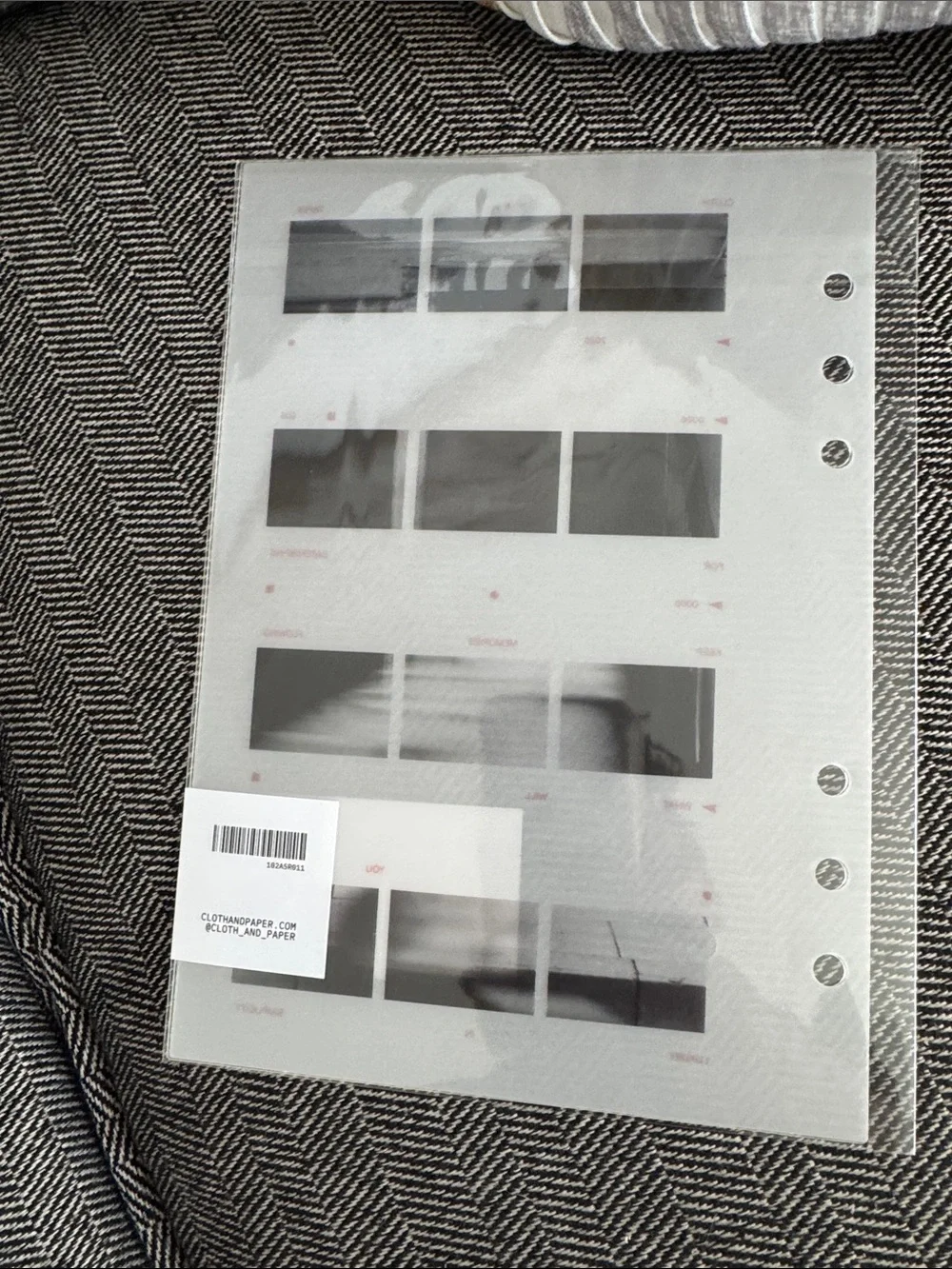 Cloth & Paper A5 Dashboard Duo & Refillabe Graph Paper Set